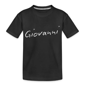 Giovanni - T-shirt bio Premium Enfant - noir - Devant