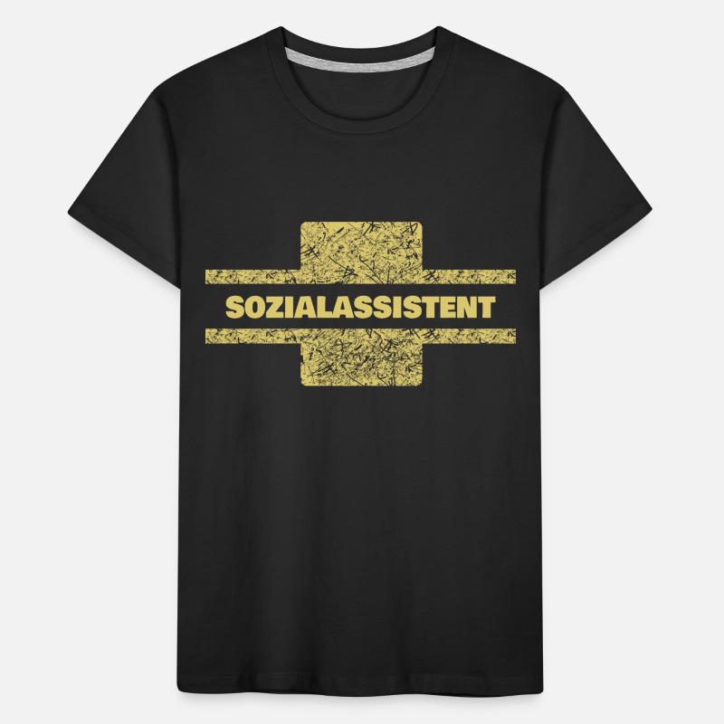 Beruf Sozialassistent Kinder Premium Bio T-Shirt
