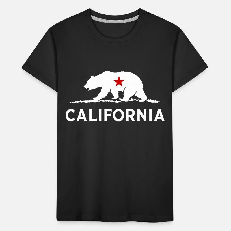 California Bear State Pride Kids' Premium Organic T-Shirt