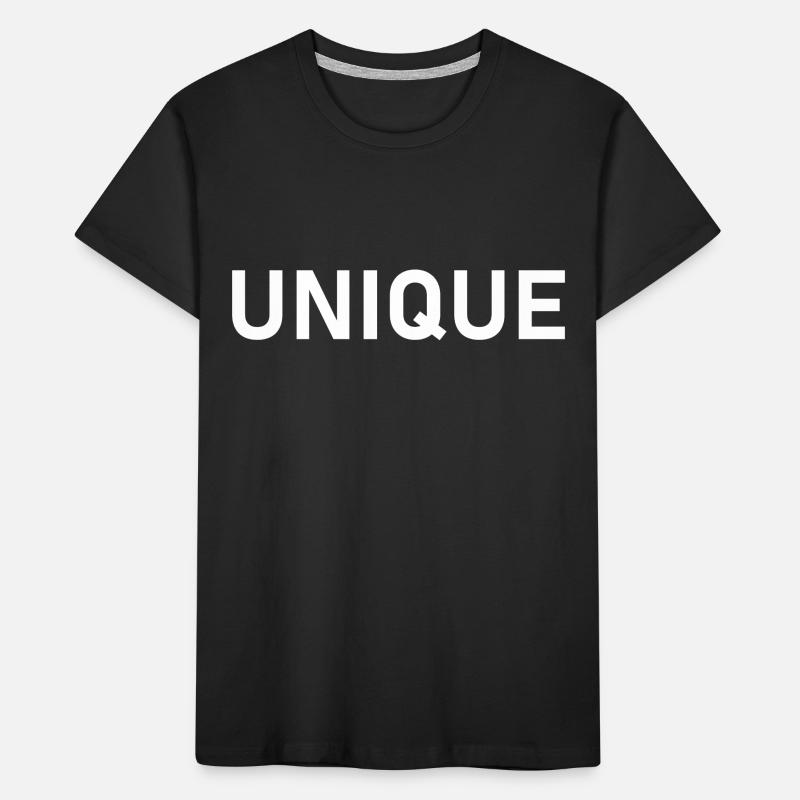 UNIQUE - einzigartig - Unikat- Einzelstück Kinder Premium Bio T-Shirt