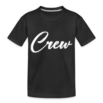 équipage - T-shirt bio Premium Enfant - noir - Devant