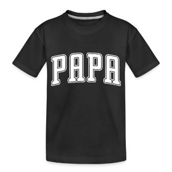 Dad - Kids' Premium Organic T-Shirt - black - Front