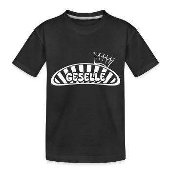 Journeyman - Kids' Premium Organic T-Shirt - black - Front
