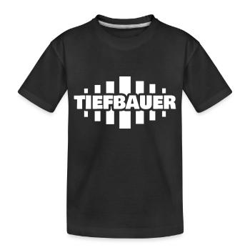 Gift for Civil Engineer - Kids' Premium Organic T-Shirt - black - Front