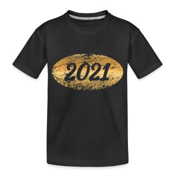 Métal précieux 2021 - T-shirt bio Premium Enfant - noir - Devant