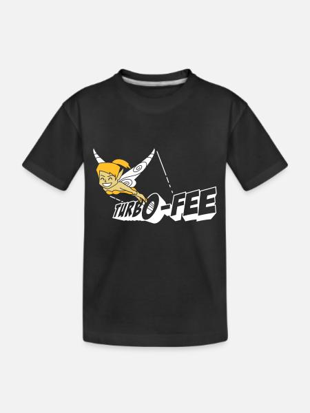 Turbo-Fee - Kinder Premium Bio T-Shirt - Schwarz