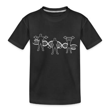 Fitness Sport Musculation Musculation - T-shirt bio Premium Enfant - noir - Devant