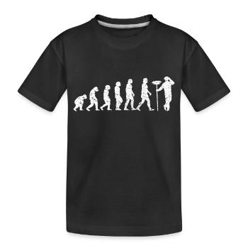 Ramoneur Ramoneur Cadeau Balayeuse de nourriture - T-shirt bio Premium Enfant - noir - Devant