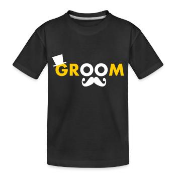 Groom - T-shirt bio Premium Enfant - noir - Devant