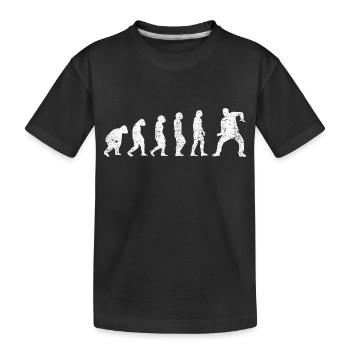 Breakdance Dancer Dance Sport Gift Dancing - Kids' Premium Organic T-Shirt - black - Front