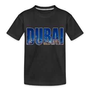 Dubaï - T-shirt bio Premium Enfant - noir - Devant