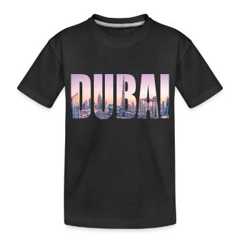 Dubaï - T-shirt bio Premium Enfant - noir - Devant