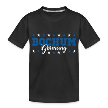 Bochum1 - T-shirt bio Premium Enfant - noir - Devant