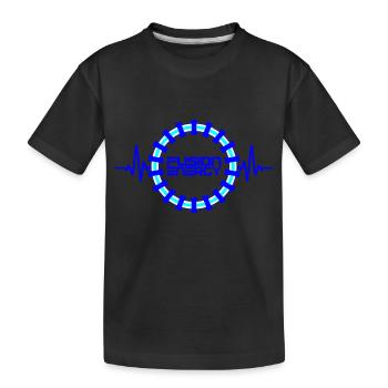Énergie de fusion | Les couleurs peuvent être changées - T-shirt bio Premium Enfant - noir - Devant