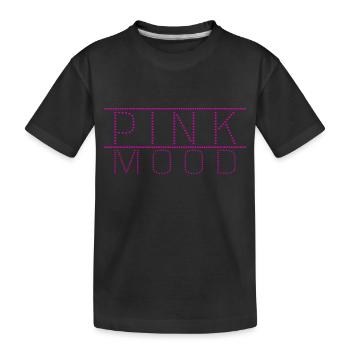Humeur rose - T-shirt bio Premium Enfant - noir - Devant