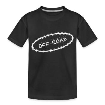 L’amour hors route - T-shirt bio Premium Enfant - noir - Devant