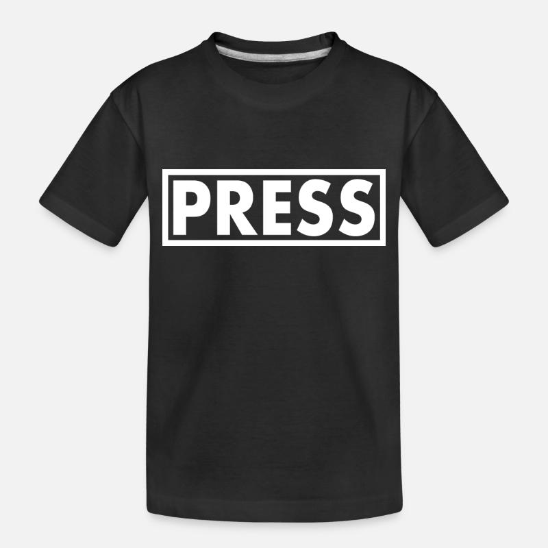Press - T-shirt bio Premium Enfant - noir