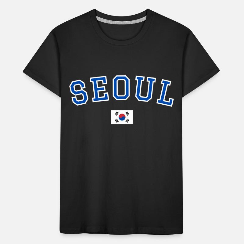 Seoul, Korea Kids' Premium Organic T-Shirt