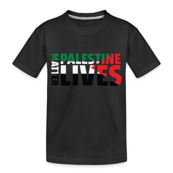 Palestine - T-shirt bio Premium Enfant - noir - Devant