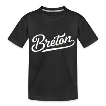 Breton - T-shirt bio Premium Enfant - noir - Devant