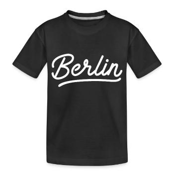 Berlin - T-shirt bio Premium Enfant - noir - Devant