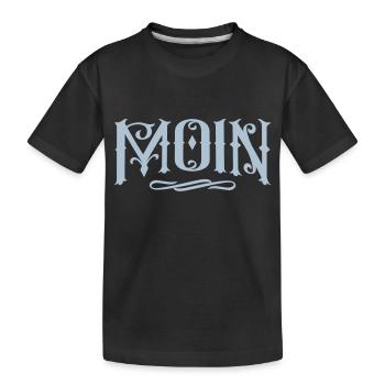 Par Moin - T-shirt bio Premium Enfant - noir - Devant