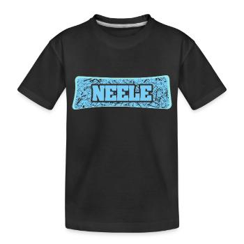 Neele comme nom - T-shirt bio Premium Enfant - noir - Devant