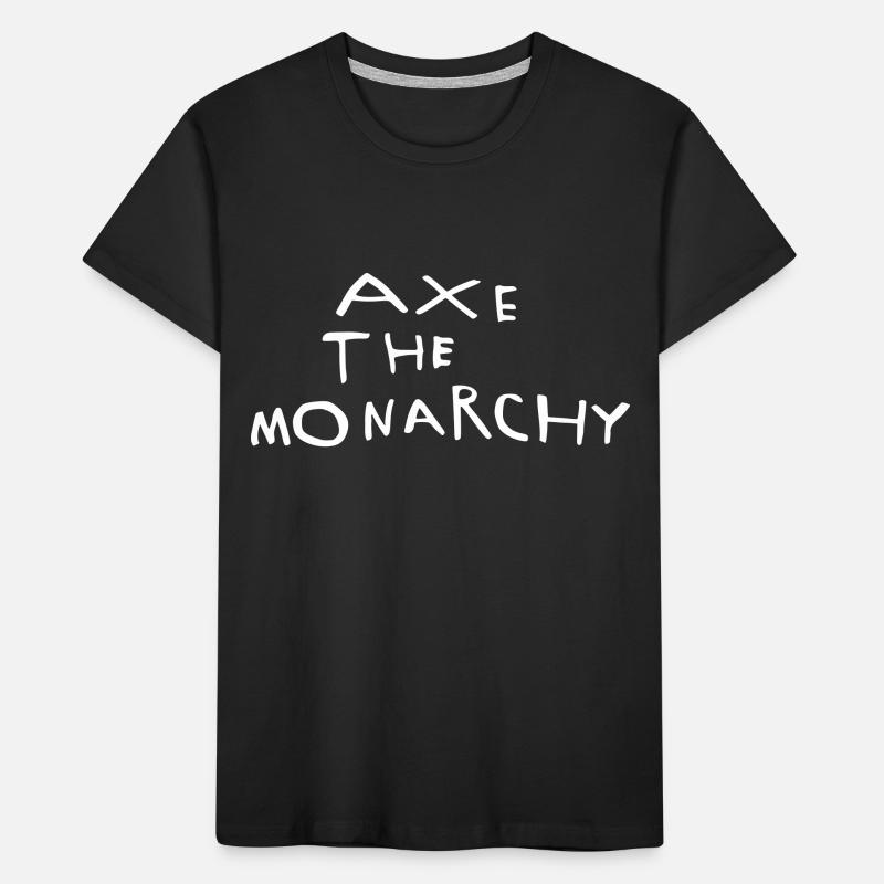 Axe the monarchy Kids' Premium Organic T-Shirt
