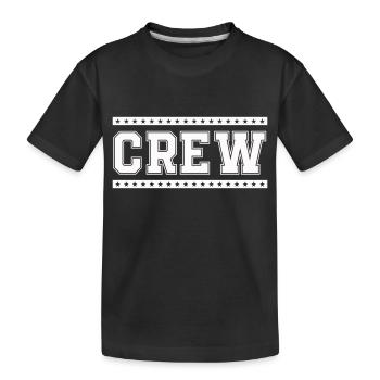 équipage - T-shirt bio Premium Enfant - noir - Devant