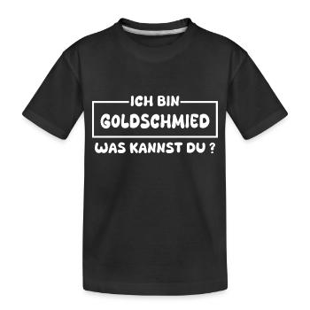 Profession : Orfèvre - T-shirt bio Premium Enfant - noir - Devant