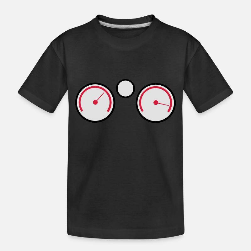 Konter - Kinder Premium Bio T-Shirt - Schwarz