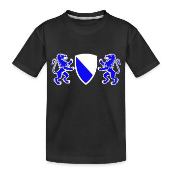 zürich - T-shirt bio Premium Enfant - noir - Devant