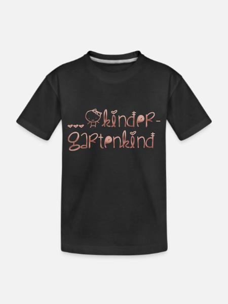 Kindergartenkind - Kinder Premium Bio T-Shirt - Schwarz
