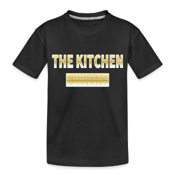 Cuisine - T-shirt bio Premium Enfant - noir - Devant