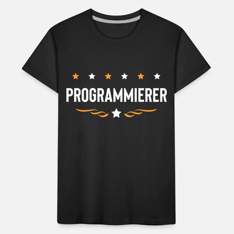 Programmierer Beruf Kinder Premium Bio T-Shirt