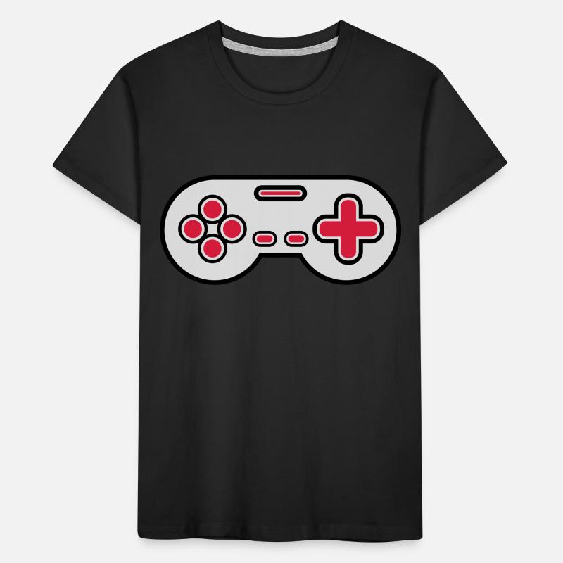Old Controller Retro Gamer Kids' Premium Organic T-Shirt