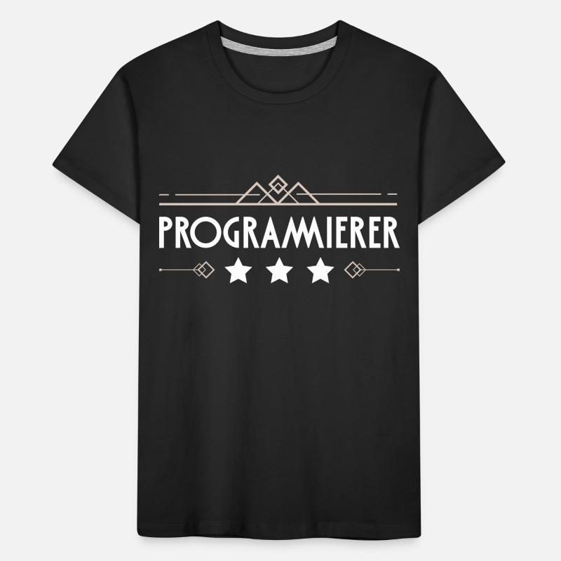 Programmierer Beruf Kinder Premium Bio T-Shirt