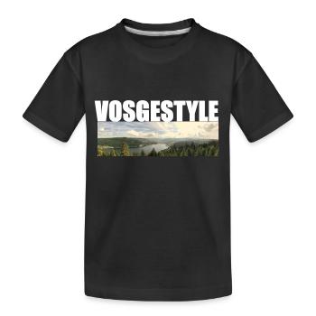 Vosgestyle - T-shirt bio Premium Enfant - noir - Devant