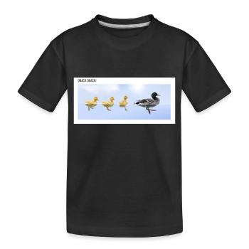 Charlatan de canard - T-shirt bio Premium Enfant - noir - Devant