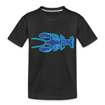 Le Homard - T-shirt bio Premium Enfant - noir - Devant