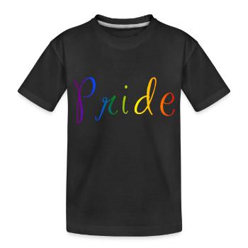 Portez votre fierté - T-shirt bio Premium Enfant - noir - Devant