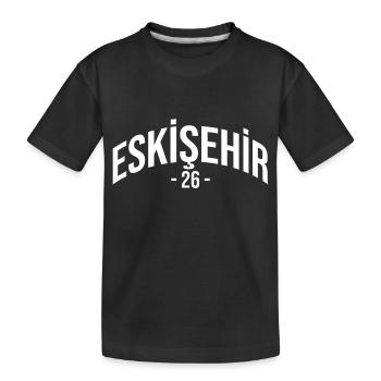 Eskisehir 26 Turkey Turkiye Gift Holiday TR TUR - Kids' Premium Organic T-Shirt - black - Front