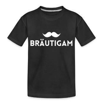 Marié - T-shirt bio Premium Enfant - noir - Devant