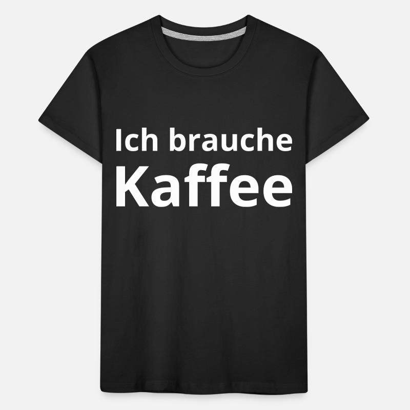 Kaffee Kinder Premium Bio T-Shirt
