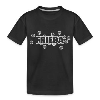 bulles Frieda - T-shirt bio Premium Enfant - noir - Devant