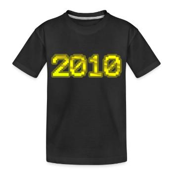 Nerd 2010 - Kids' Premium Organic T-Shirt - black - Front