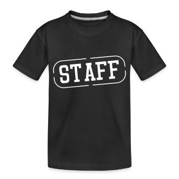 Personnel - T-shirt bio Premium Enfant - noir - Devant