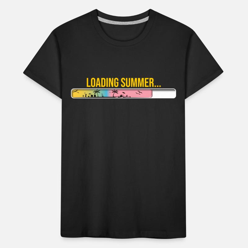 Summer loading beams Kids' Premium Organic T-Shirt