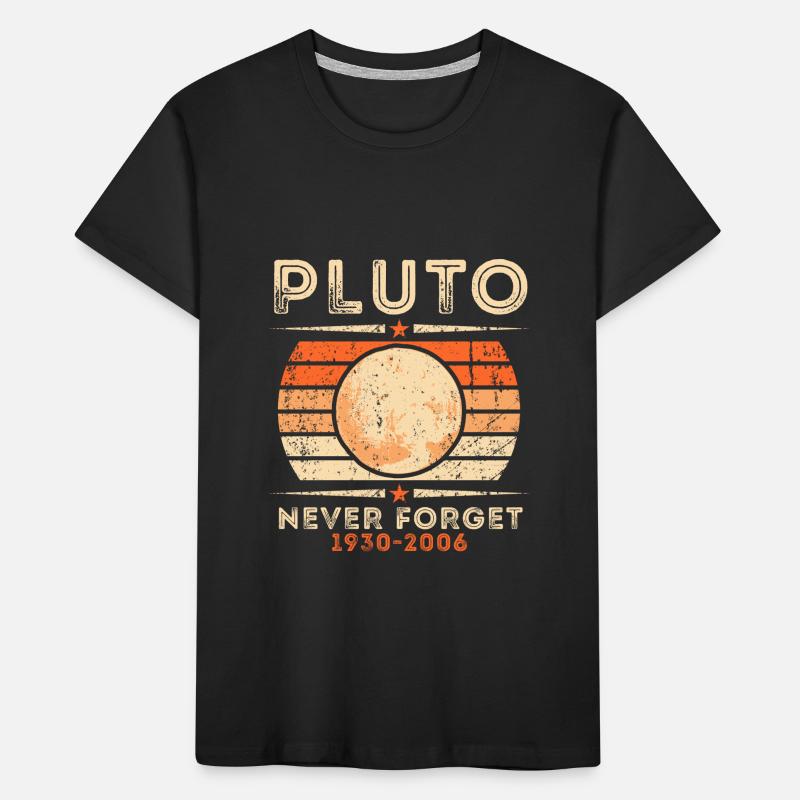 Pluto Retro Keepsake Kids' Premium Organic T-Shirt