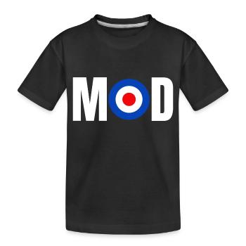 Mod - T-shirt bio Premium Enfant - noir - Devant